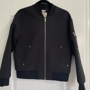 SOIA & KYO Black Bomber Jacket